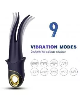 ARMONY - SHADOW VIBRATOR DOPPELKOPF TEASING BLAU