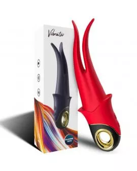 ARMONY - SHADOW VIBRATOR DOPPELKOPF TEASING ROT