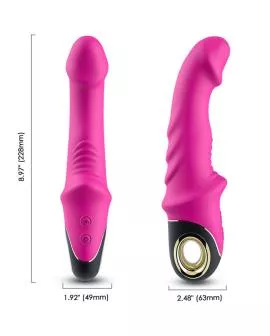 ARMONY - JOYBLADE DILDO VIBRATOR ROTATOR FUCHSIA