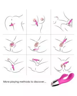 ARMONY - VIBRATOR KANINCHEN FUCHSIA