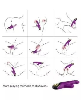 ARMONY - ETERNITY VIBRATOR SILIKON LILA