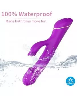 ARMONY - DILDO VIBRATOR KANINCHEN SILIKON LILA