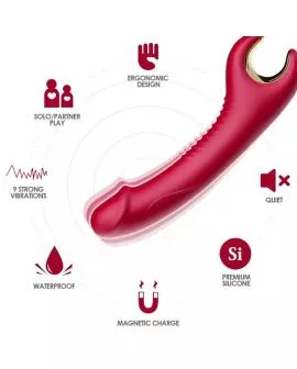 ARMONY - PRINCE DILDO VIBRATOR & ROTATOR ROT