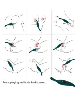 ARMONY - STIMULATOR & VIBRATOR BLATTGRÜN