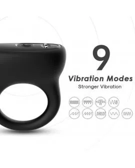 ARMONY - RINGVIBRATOR SCHWARZ