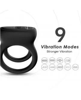 ARMONY - DOPPELRINGVIBRATOR SCHWARZ