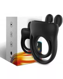 ARMONY - RINGVIBRATOR KANINCHEN SCHWARZ