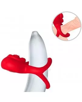 ARMONY - RINGVIBRATOR HERZ ROT