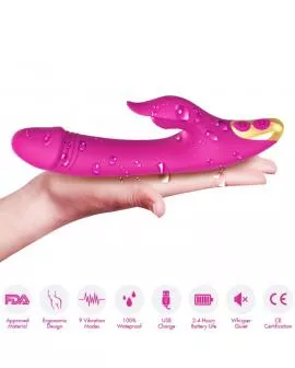 ARMONY - AMANT LECKT VIBRIERENDEN CLIT UND G-SPOT LILA