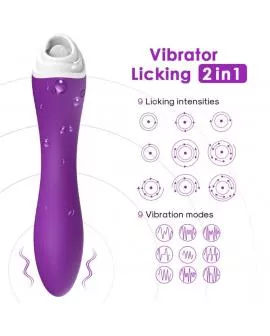 ARMONY - FAIRYLAND LECKT VIBRIERENDEN CLIT UND VIBRATOR LILA