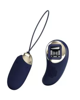 Pretty Love - Mina Vibrierendes Ei mit Fernbedienung Blau