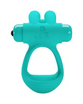 PRETTY LOVE - DANTE GREEN RABBIT VIBRATORRING