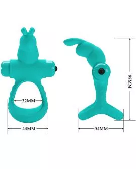 Pretty Love - Figgy Grüner Rabbit Vibrator-Ring