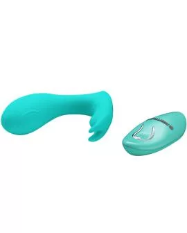 PRETTY LOVE - IDABELLE VIBRATION & PULSATION FERNBEDIENUNG BLAU