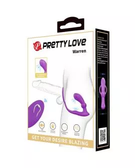 Pretty Love - Warren Violet Analring und Vibrator