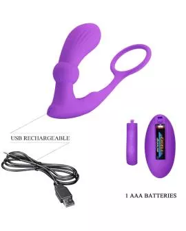 Pretty Love - Warren Violet Analring und Vibrator