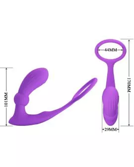 Pretty Love - Warren Violet Analring und Vibrator