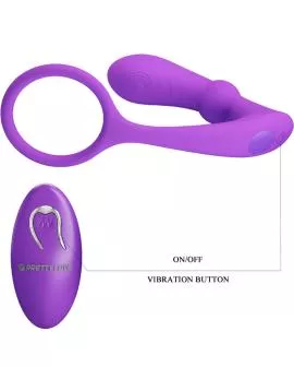 Pretty Love - Warren Violet Analring und Vibrator