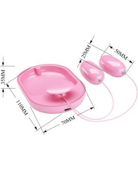 Pretty Love - Fun Box Rosa Vibrierende Kugel