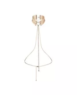 Bijoux Désir Métallique - Goldene Metallic-Halskette