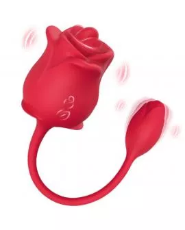 ARMONY - ROSA STIMULATOR & VIBRATOR COLA RED