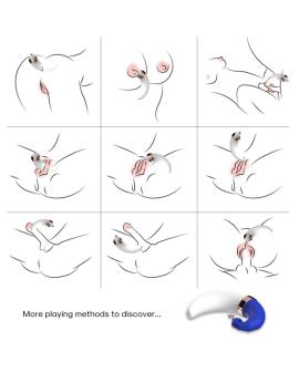 ARMONY - SWEETMOON LECKT VIBRIERENDEN CLIT UND G-SPOT BLAU