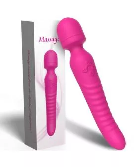 ARMONY - MISSION MASSAGER & VIBRATOR WÄRMEEFFEKT FUCHSIA