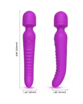 ARMONY - MISSION MASSAGER & VIBRATOR WÄRMEEFFEKT LILA
