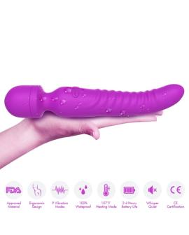ARMONY - MISSION MASSAGER & VIBRATOR WÄRMEEFFEKT LILA