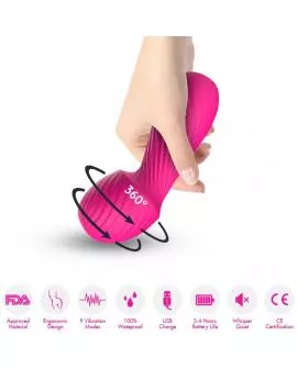 ARMONY - DAZZLE MASSAGER & VIBRATOR KLEIN FUCHSIA