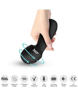 ARMONY - DAZZLE MASSAGER & VIBRATOR KLEIN SCHWARZ