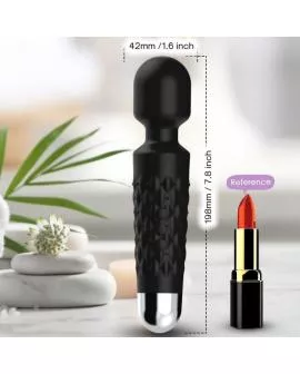ARMONY - POSTMAN MASSAGER & VIBRATOR SUPER FLEXIBLER KOPF SCHWARZ