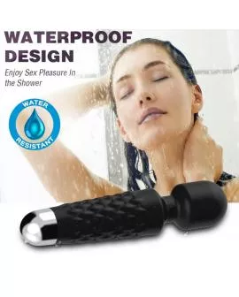 ARMONY - POSTMAN MASSAGER & VIBRATOR SUPER FLEXIBLER KOPF SCHWARZ