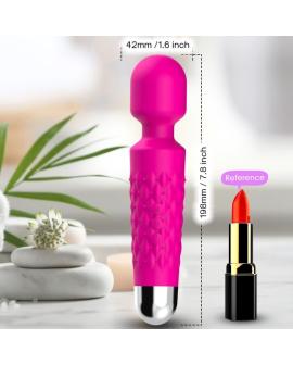 ARMONY - POSTMAN MASSAGER & VIBRATOR SUPER FLEXIBLER KOPF FUCHSIA