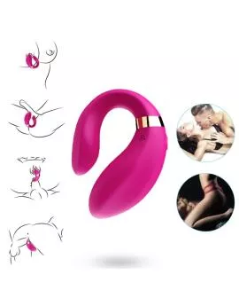 ARMONY - VIBRATOR FÜR PAARE MIT FERNBEDIENUNG FUCHSIA
