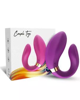 ARMONY - CRESCENT VIBRATOR FÜR PAARE, FERNBEDIENUNG, LILA