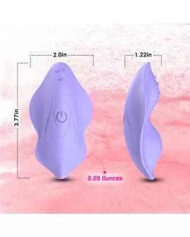 ARMONY - WHISPER TRAGBARES HÖSCHEN, VIBRATOR, FERNBEDIENUNG, LILA