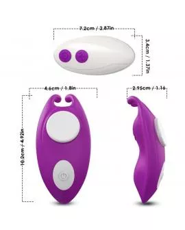 ARMONY - HONEYBEE TRAGBARES HÖSCHEN VIBRATOR G-SPOT FERNBEDIENUNG LILA