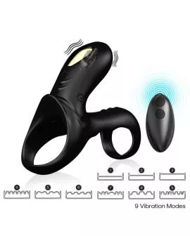 ARMONY - RANGER DOPPELVIBRATORRING FÜR PAARE SCHWARZ
