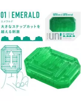 TENGA - UNI EMERALD MASTURBATOR-Fingerhut