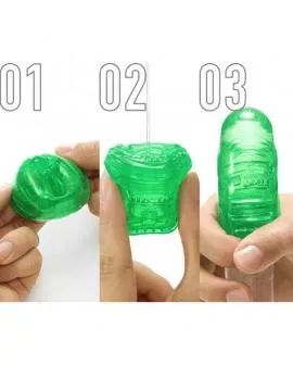 TENGA - UNI EMERALD MASTURBATOR-Fingerhut