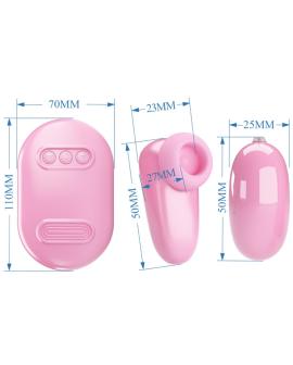 Pretty Love - Magic Box Vibrationskugel & Rosa Stimulator