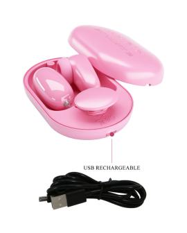Pretty Love - Magic Box Vibrationskugel & Rosa Stimulator