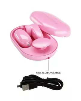 Pretty Love - Magic Box Vibrationskugel & Rosa Stimulator