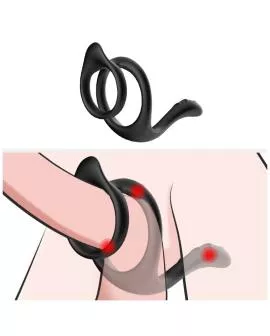 ARMONY - TAIL DOPPELTER ANALRING SCHWARZ