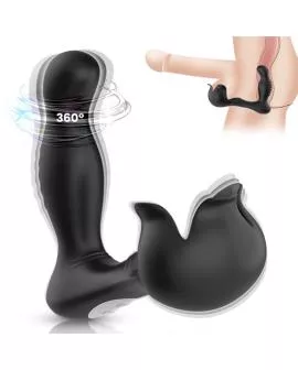 ARMONY - SURROUND VIBRATOR ANAL & STIMULATOR HODEN FERNBEDIENUNG SCHWARZ