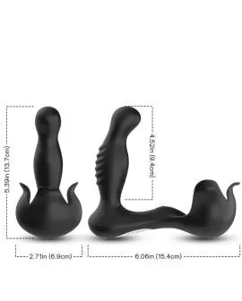 ARMONY - SURROUND VIBRATOR ANAL & STIMULATOR HODEN FERNBEDIENUNG SCHWARZ