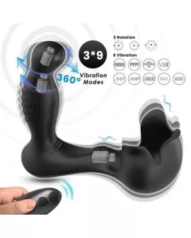 ARMONY - SURROUND VIBRATOR ANAL & STIMULATOR HODEN FERNBEDIENUNG SCHWARZ