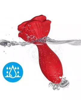 ARMONY - ROSA VIBRATOR & ANALPLUG KLEINE FERNBEDIENUNG ROT