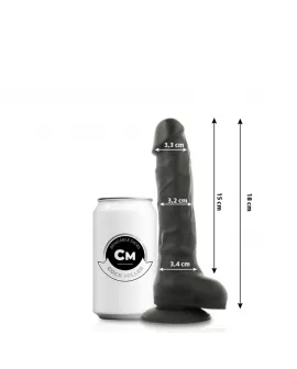 COCK MILLER - SILIKON DICHTE COCKSIL ARTIKULIERBAR SCHWARZ 18 CM